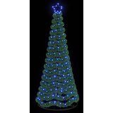  LED božićno drvce od folije s postoljem EKENAS 180 cm - Plava 180 cm | shoptok.hr