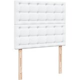  box spring s madracem bijeli 120x190 cm od umjetne kože | shoptok.hr