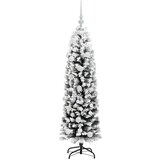 vidaXL Umestno božično drevo Zelena 150 cm PVC in Jeklo in Plastika | Shoptok.si
