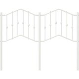  Metalno uzglavlje bijelo 120 cm | shoptok.hr
