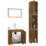 vidaXL 3-dijelni set kupaonskog namještaja boja hrasta drveni | shoptok.hr