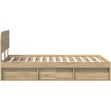  Konstrukcija postelje Sonoma 120 x 200 cm Masivno borovo les, (5000103088) | Shoptok.si