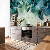  Foto tapeta - Emerald Feathers 450x315 Vodootporna | shoptok.hr