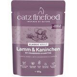 Ekonomično pakiranje catz finefood 64 x 85 g - Jajetina i kunić | shoptok.hr