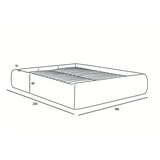 Bobochic Paris Tamno zeleni tapecirani bračni krevet s prostorom za odlaganje/bez uzglavlja s podnicom 160x200 cm Inera – | shoptok.hr