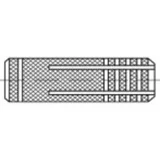 Razuporna tipla TOOLCRAFT TO-5455491 100 ST