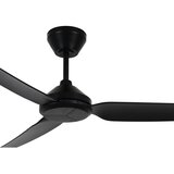  Lucci air 21616349 - Plafonski ventilator POLIS IP55, crne boje, sa daljinskim upravljačem | Eponuda.com