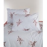 Mila Home Luxury Bela/rožnata posteljnina za zakonsko posteljo/podaljšana iz renforce bombaža 240x220 cm Breeze Floral – | Shoptok.si