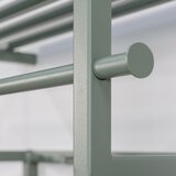 Spinder Design Zelen/siv kovinski stenski obešalnik s polico Rizzoli – | Shoptok.si