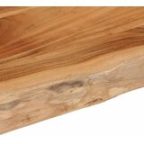 Stolna ploča 100x40x3,8 cm pravokutna od bagrema s živim rubom | shoptok.hr