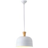  Luster na kablu SIMPLO 1xE27/15W/230V, bela, prečnik 27 cm | Eponuda.com