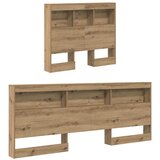  Skladišno uzglavlje Umjetnički hrast 90 cm Konstruirano drvo | shoptok.hr