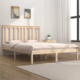 The Living Store Posteljni okvir iz trdne borovine 120x190 cm - Posteljni Okvir, (21531588) | Shoptok.si