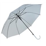 Malatec prozirni automatski kišobran, bijeli, 93 cm | shoptok.hr