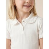 Sinsay Pamučna bluza s ukrasnim ovratnikom i volanima | shoptok.hr