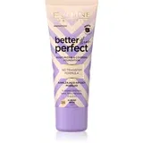 Eveline Cosmetics Better than Perfect puder s visokim prekrivanjem s hidratantnim učinkom nijansa 2.5 Almond Beige Warm 30 ml