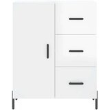  Komoda sjajna bijela 69 5x34x90 cm od konstruiranog drva | shoptok.hr