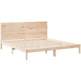  Dugi okvir kreveta bez madraca 200 x 220 cm masivno drvo | Eponuda.ba