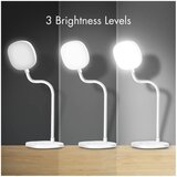 Logilink LED desk lamp, 5000 K, 240 lm, 360, flexible neck, touch control, LED017