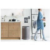 Brabantia Siva željezna kanta za smeće na dodir 40 l Touch Bin – | shoptok.hr