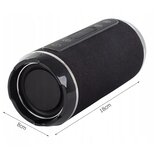  Aku. 1200mAh prenosni bluetooth zvočnik boombox USB FM radio AUX | Shoptok.si
