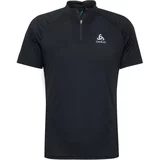 Odlo Tehnička sportska majica svijetlosiva / crna