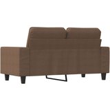  Kavč dvosed rjav 120 cm blago | Shoptok.si