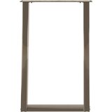  Noge za blagovaonski stol U-oblik 2 kom Prirodni čelik 60 x (72-73) cm Čelik | Eponuda.com