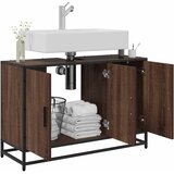  Kupaonski ormarić za umivaonik boja hrasta 90x33x60 cm drveni | shoptok.hr