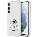 Karl Lagerfeld KLHCS23MCFNRC zaščita ovitek za samsung galaxy S23 plus 5G prozoren - choupette fun Cene