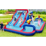  Napuhavajući vodeni tobogan park, dim. 644 x 405 x 210 cm | shoptok.hr