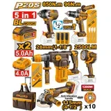 aku set COSLI251193E (buš 96NM+brus+ud.odv. 850NM+hamer+lampa)