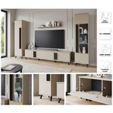 XXXL Dnevni Regal Helsinki 2, Bež, 4-Delno | Shoptok.si