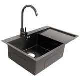 Master Korito za sudoper sa baterijom 78x50x20cm SUS304 D7850H-B crno | Eponuda.ba