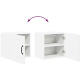 vidaXL Stenska kuhinjska omarica Visok sijaj bela 40 x 31 x 40 cm | Shoptok.si