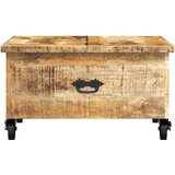  Stolić za kavu od grubog drva manga 70 x 70 x 40 cm | shoptok.hr