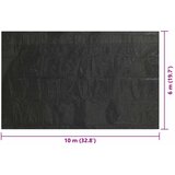  Pravokutni pokrivač za bazen 1000 x 600 cm PE crni | Eponuda.ba