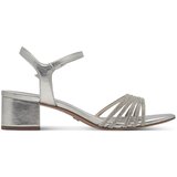 Tamaris Sandali s paščki srebrna | Shoptok.si