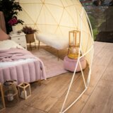 Kondela Taburet, starinsko roza tkanina, KEREM | Shoptok.si