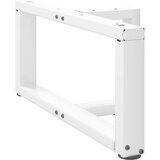  Noge za klub stolić T-oblika 2 kom Bijele 60x25x(30-31) cm Čelik | Eponuda.ba