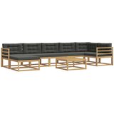  Set vanjskih sofa 8 pcs Bijela i antracit | Eponuda.com