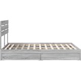  s od storage Siva Sonoma 140 x 200 cm Konstruirano drvo | shoptok.hr