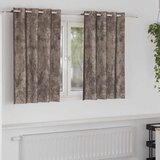  Baršunaste zavjese 2 pcs Boja cappuccina 140 x 140 cm Baršun | shoptok.hr