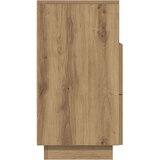 vidaXL Nočne omarice z 2 predaloma 2 kosa artisan hrast 36x36x68 cm | Shoptok.si