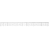  Gabion s žicom debljine 5 mm i mrežom 10x10 cm 700x20x50 cm Slike