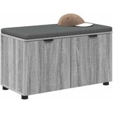  Klupa za hodnik s jastukom Sivi Sonoma 80 x 38 x 46 cm | Eponuda.ba
