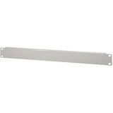 Logilink 19 solid blank panel 1U, grey RAL 7035, PN101G