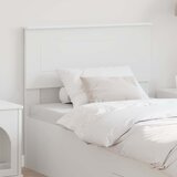 vidaXL Vzglavje z vzglavjem Bela 90 cm Konstruiran les | Shoptok.si
