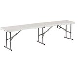 Denis klop zložljiva 32-342000 183x28x43cm bela | Shoptok.si