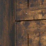  Nočna omarica 2 pcs Dimljen hrast 43 x 34,5 x 44,5 cm, (5000209919) | Shoptok.si